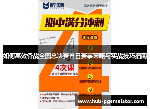 如何高效备战全国总决赛首日赛事策略与实战技巧指南