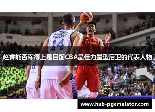 赵睿能否称得上是目前CBA最佳力量型后卫的代表人物